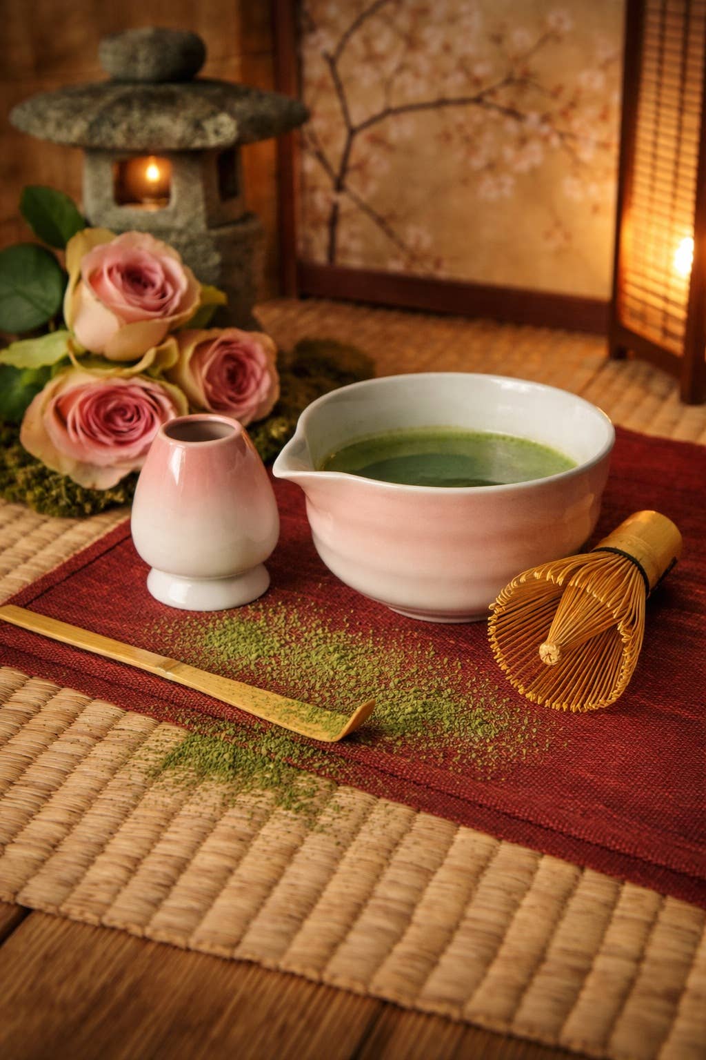 Matcha-sett Sakura