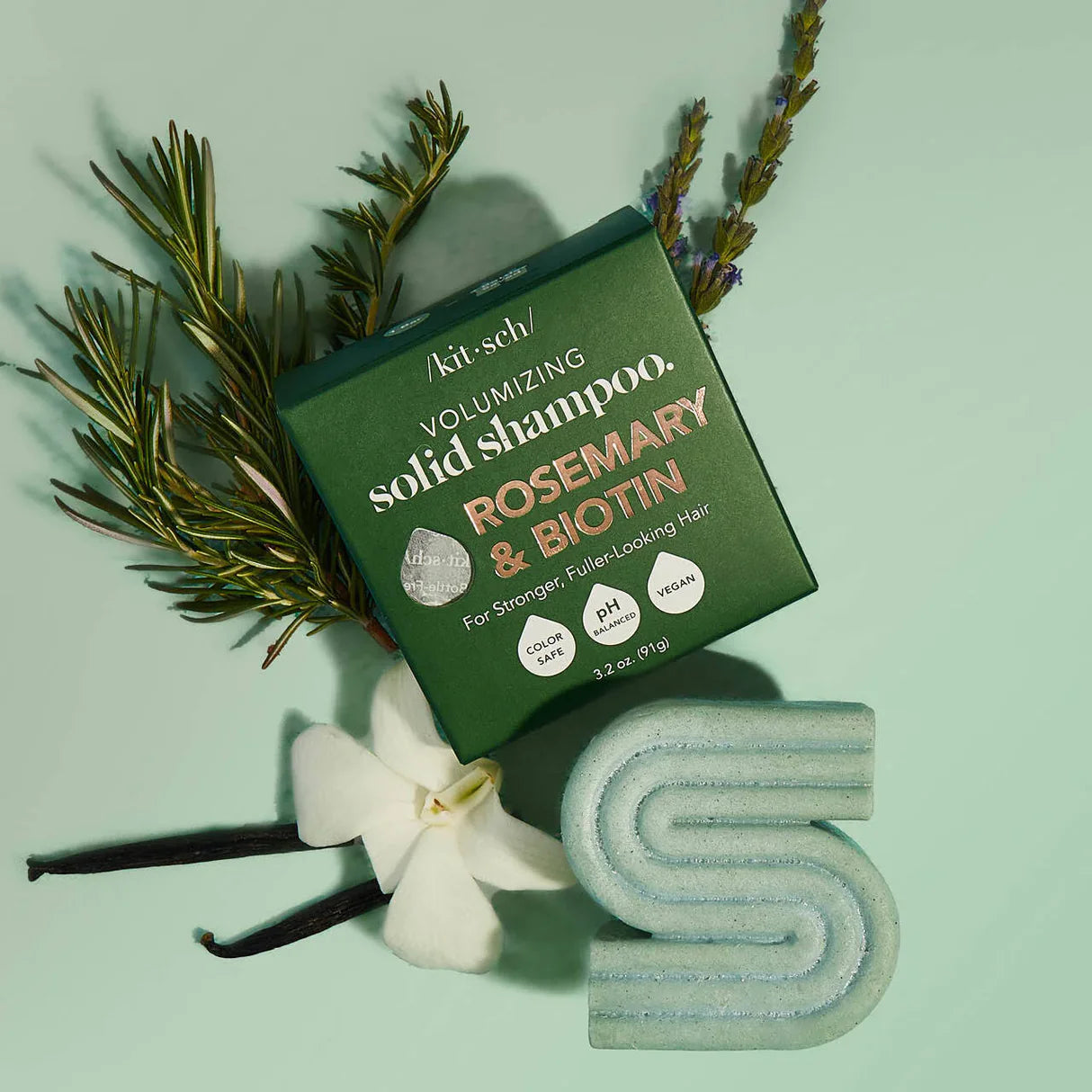 Kitsch Rosemarin & Biotin Volumizing Solid Shampoo