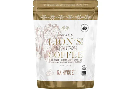 Lion's Mane Sopp Kaffe - hele bønner Øko 227 g