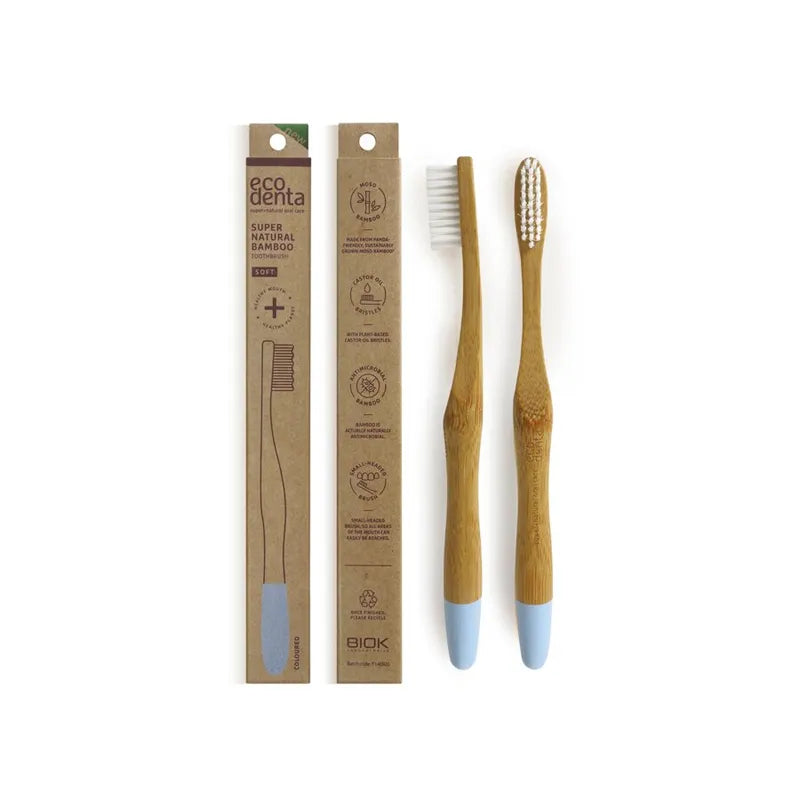 Ecodenta Tannkost Bambus Medium