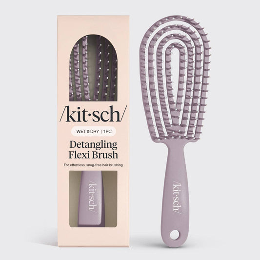 Detangling Flexi Brush – Soft Violet