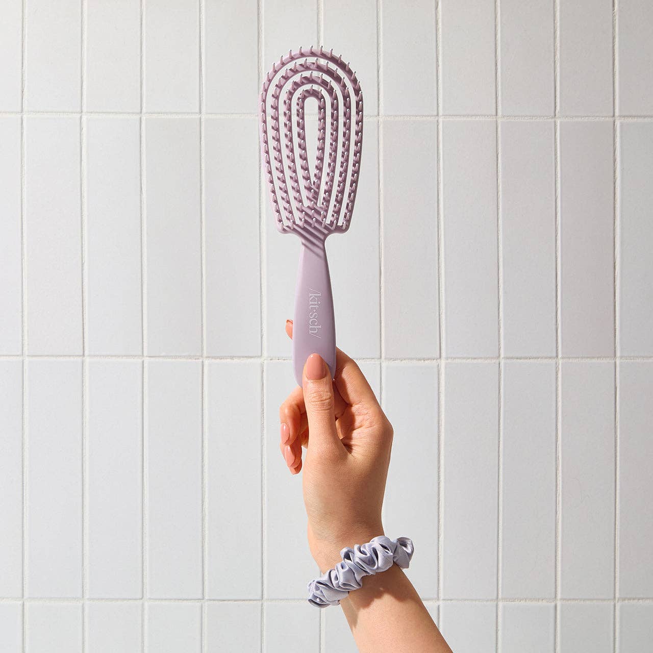Detangling Flexi Brush – Soft Violet