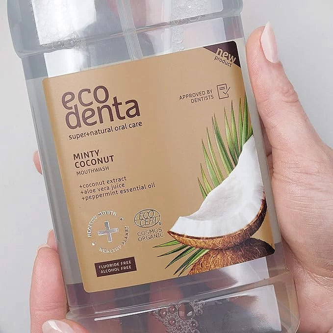 ECODENTA Organic Minty Coconut Mouthwash (uten fluor)