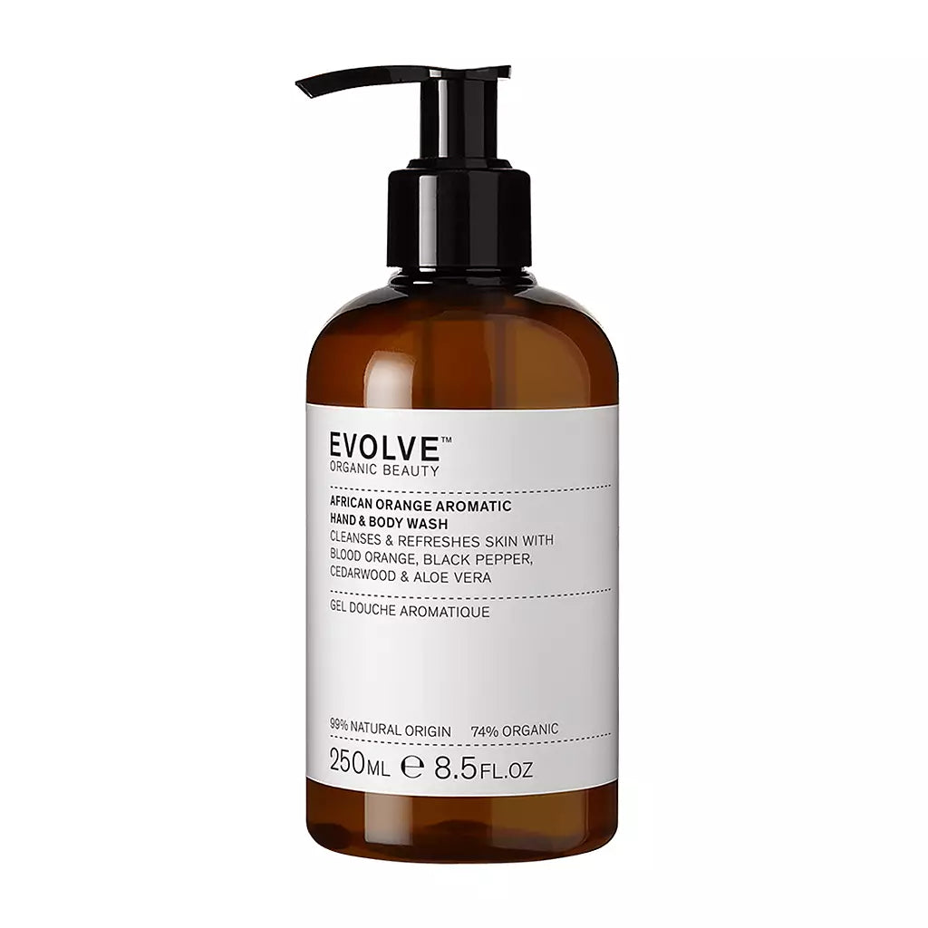 EVOLVE African Orange Aromatic Hand & Body Wash 250ml