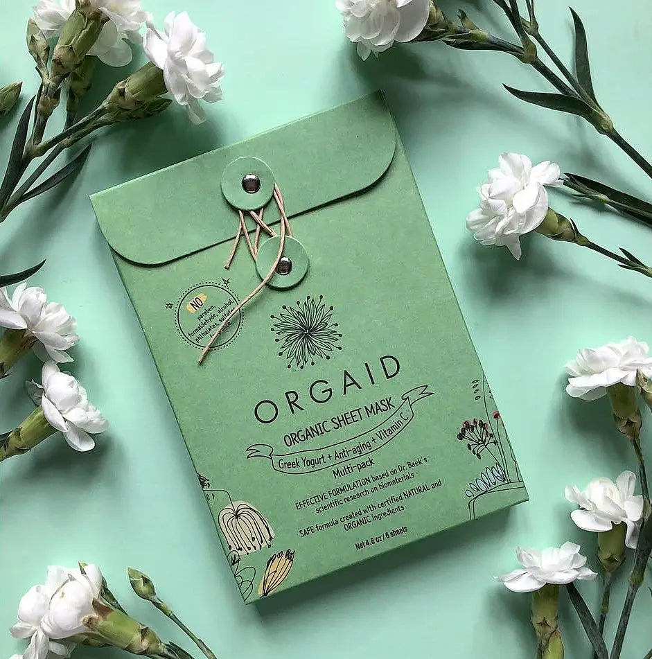 ORGAID Organic Sheet Mask Multi-pack (6 stk. / 2 av hver)