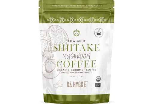 Rå Hygge Kaffe m. Shiitake sopp-ekstrakt - filtermalt Øko 227 g