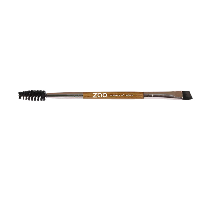 ZAO Duo Eyebrow Brush