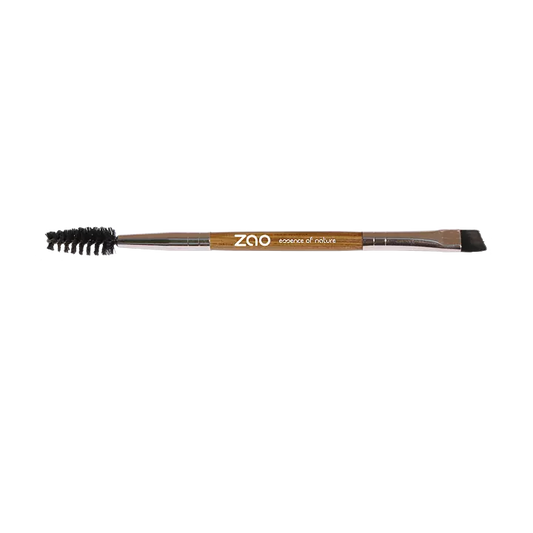 ZAO Duo Eyebrow Brush