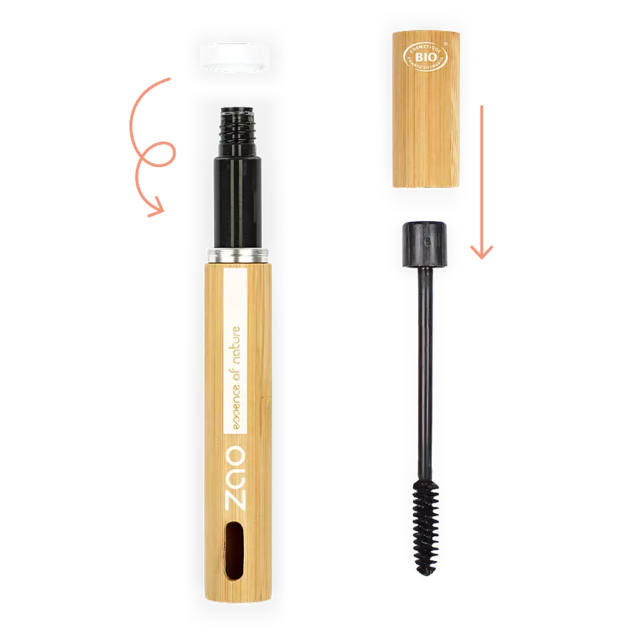 ZAO Mascara Aloe Vera 090 Black