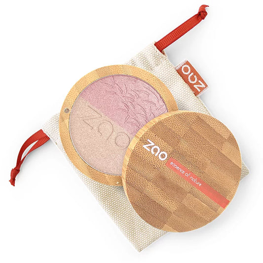 ZAO Shine-up Powder duo 311 Pink & gold