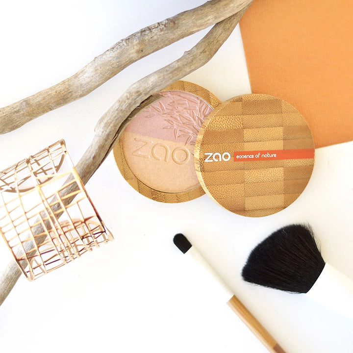 ZAO Shine-up Powder duo 311 Pink & gold